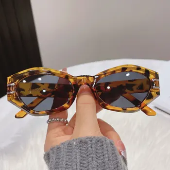 Нови Vintage Слънчеви Очила За Жени, Мъжки Модни Слънчеви Очила В Стил пънк в стил хип-Хоп, Маркови Дамски слънчеви Очила Oculos De Sol UV400